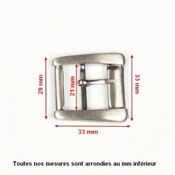Boucle ceinture 21 mm - n°0059