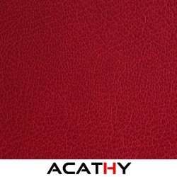Morceau de cuir vachette rouge 10 cm x 15 cm