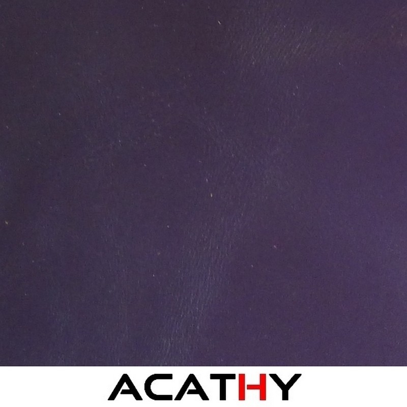 Morceau de cuir vachette violet 10 cm x 15 cm
