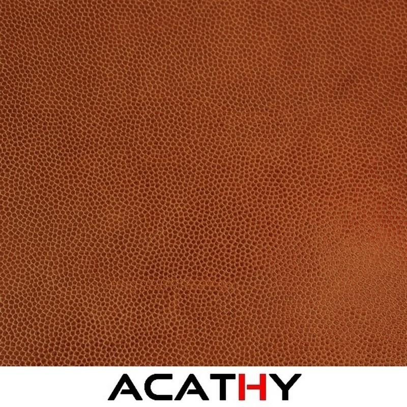 Morceau de cuir vachette marron clair 15 cm x 20 cm