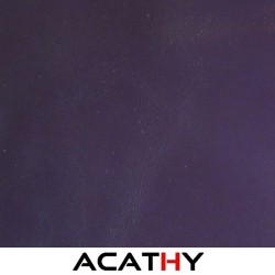 Morceau de cuir vachette violet 15 cm x 20 cm