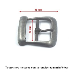 Boucle ceinture 26 mm - n°0066