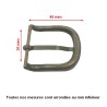 Boucle ceinture 30 mm - n°0072