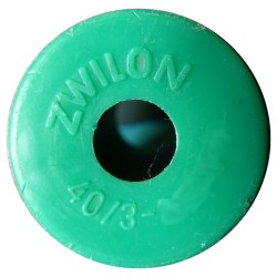 Fil ZWILON pour cuir - bobine entamée de 252 g - jaune safran