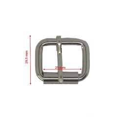 Boucle à rouleau 25 mm - n°0808