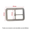 Boucle ceinture 30 mm - n°0915
