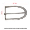 Boucle ceinture 40 mm - n°0920