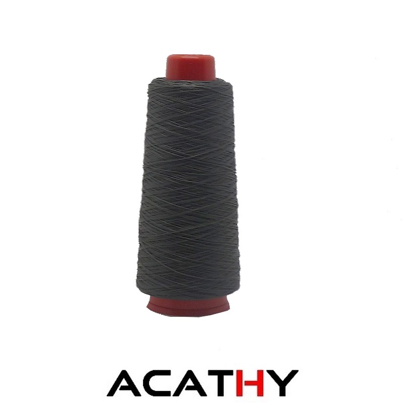 Fil SERAFIL pour cuir 20 - 400 m - gris foncé 1361