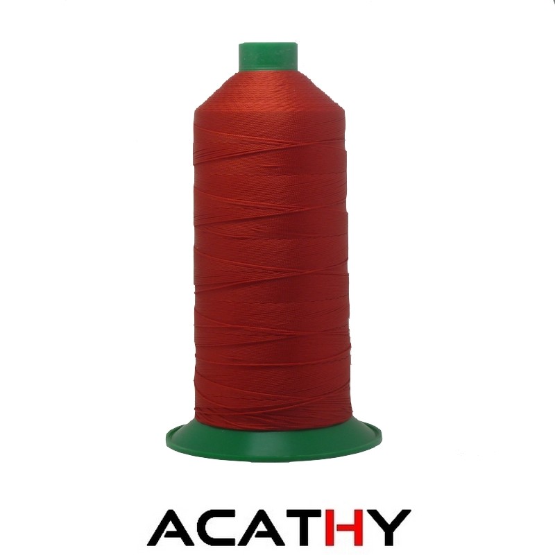 Fil ONYX pour cuir 10 - 1500 m - rouge 0510