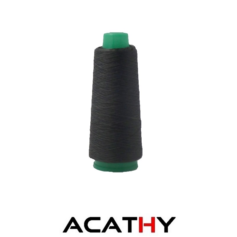 Fil ONYX pour cuir 40 - 600 m - gris foncé 2546