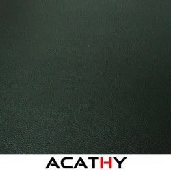 Morceau de cuir vachette vert 24 cm x 58 cm