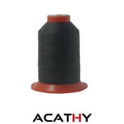 Fil SERAFIL pour cuir 20 - 600 m - noir 4000