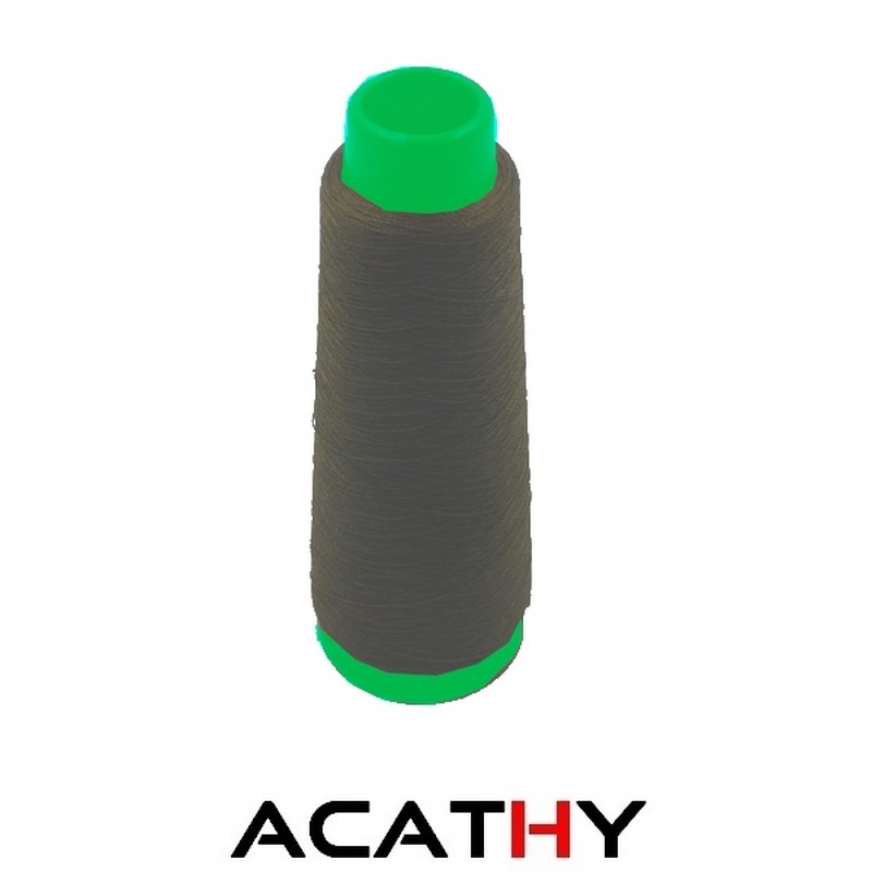 Fil ONYX pour cuir 60 - 400 m - kaki 2484