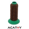 Fil ONYX pour cuir 40 - bobine entamée de 1710 m - marron 0263