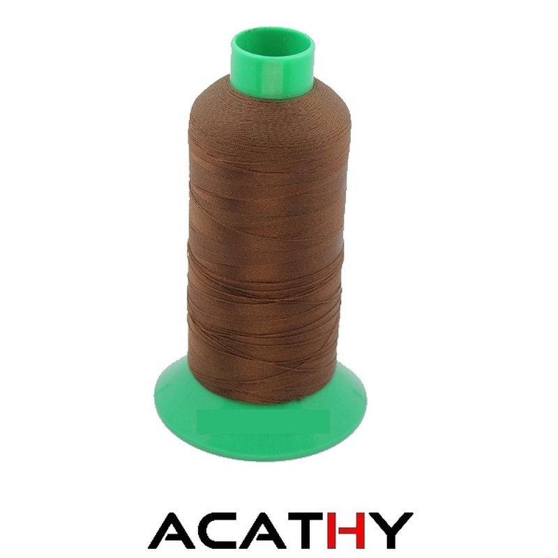 Fil ONYX pour cuir 40 - bobine entamée de 2070 m - marron 0263