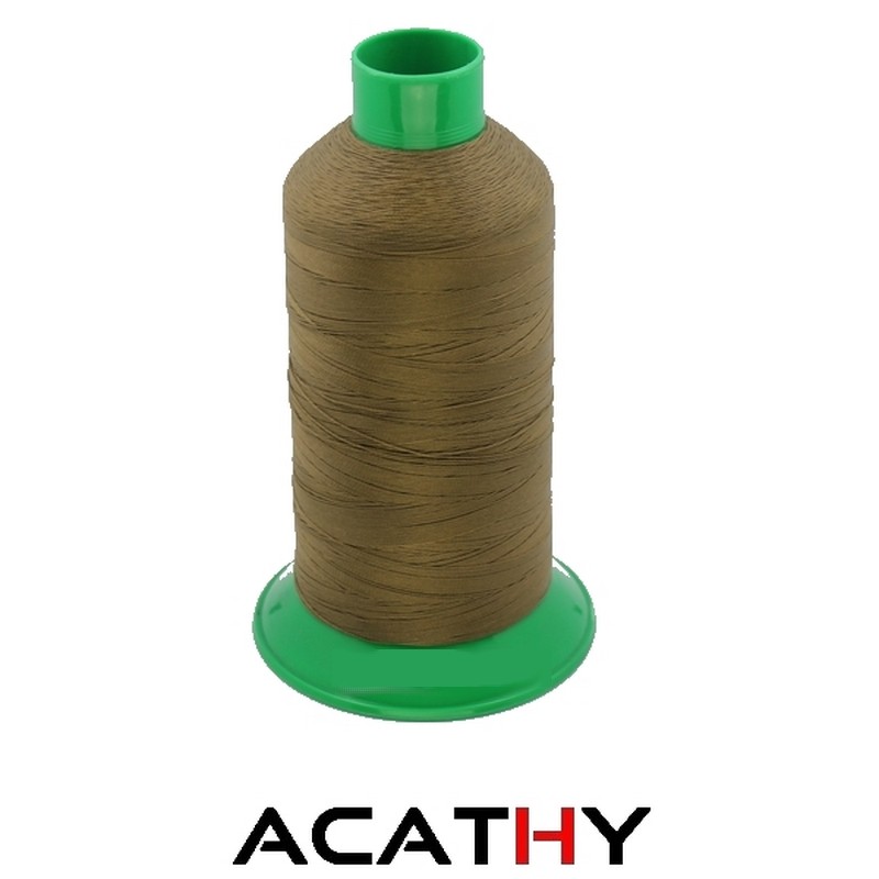 Fil ONYX pour cuir 40 - bobine entamée de 2420 m - marron 0565